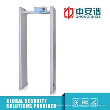 6 Zones 400 Sensitivity Walk Through Metal Detector with PC Network Function